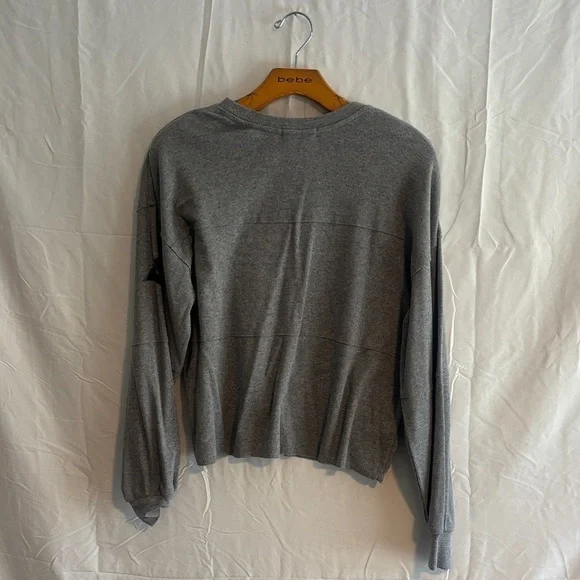 47 Brand Gray Panthers Women's Crew Neck Sweater - Picture 4 of 7